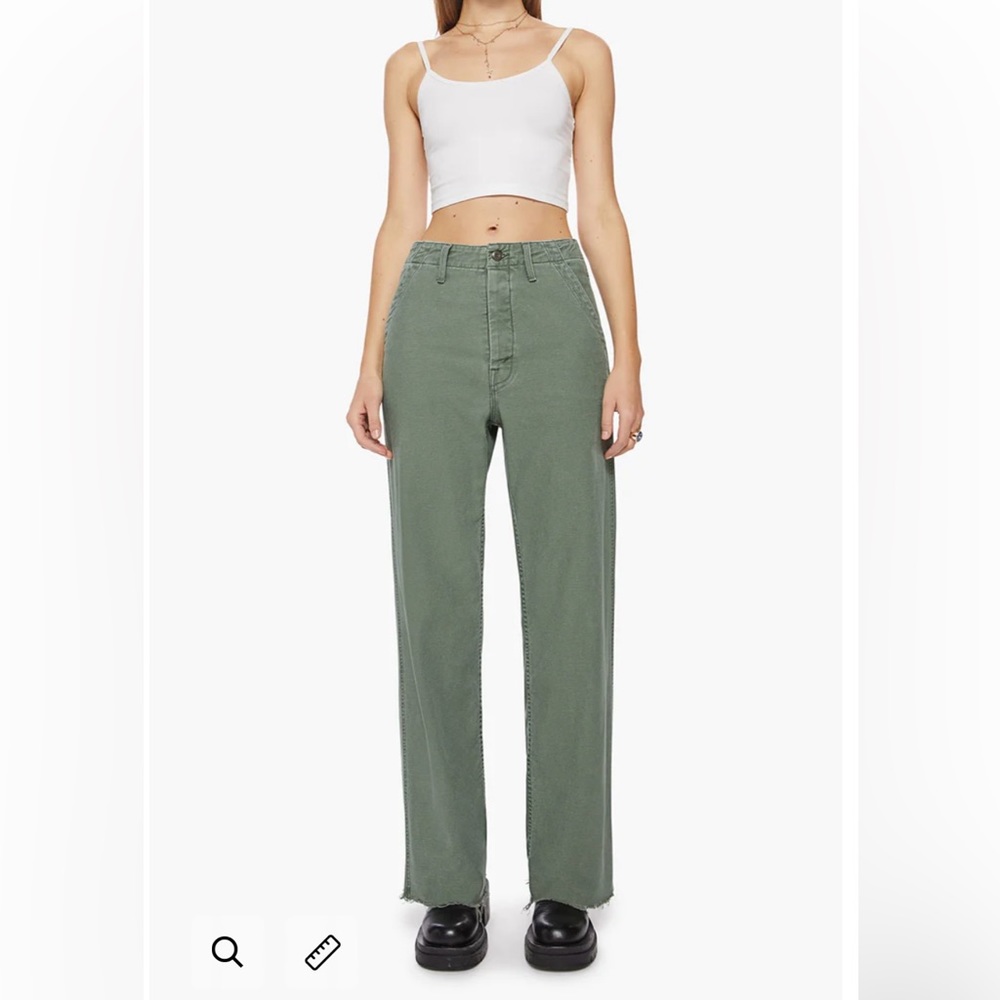 NWT Mother Major Sneak Fray size 28